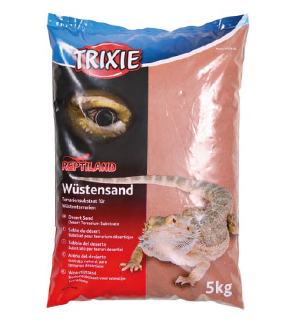 Trixie Terrariumbodengrund Wüstensand 5kg Gelb Terraristix Pinkafeld