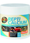Zoo Med A33-3E Repti Calcium ohne D3, 85 g, Nahrungsergänzungsmittel für Reptilien und Amphibien - phosphorfrei! Terraristix Pulver